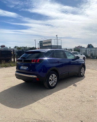 Peugeot 3008 cena 49050 przebieg: 164625, rok produkcji 2019 z Brusy małe 254